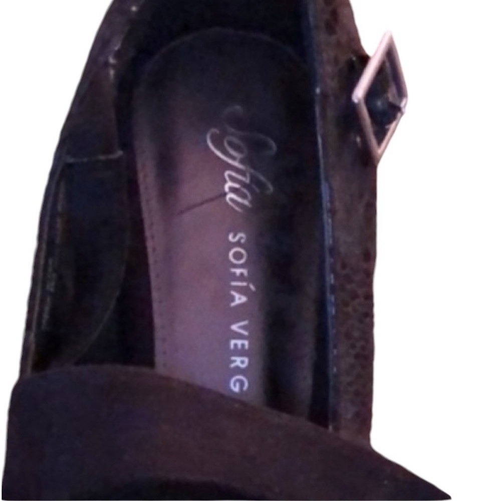 Sofia By Sofia Vargaro Size 10 Black Platform Hee… - image 4